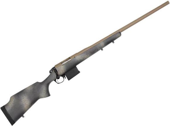 Picture of Bergara Premier Approach Bolt Action Rifle - 6.5 Creedmoor, 24", 5/8"x24 Threaded, Brown Cerakote, Fiberglass Stock, Includes Soft Case