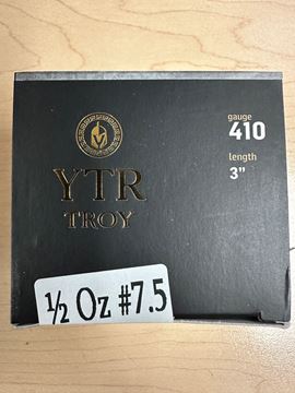 Picture of Troy Shotgun Ammo - 410Ga, 3", 1/2oz, #7-1/2, 1150fps, 25rds Box