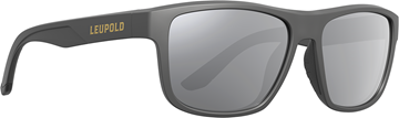 Picture of Leupold Optics, Performance Eyewear, Sunglasses - Model Katmai, Dark Grey Frame, Shadow Grey Flash Polarized Lenses