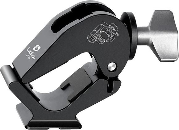 Picture of Leofoto BC-02 - Binocular Adapter Clamp, 28-60mm, Weight 200g, With Arca.