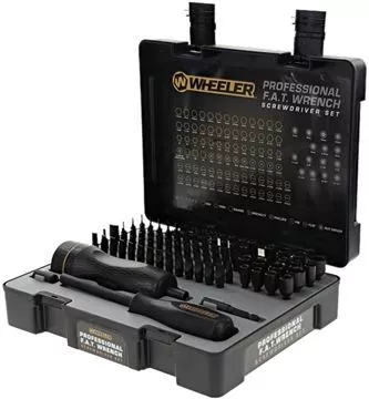 Picture of Wheeler Engineering Gunsmithing Screwdriver - 100 Piece Professional FAT Wrench Screwdriver Set.