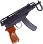 Picture of Used Czech Small Arms (CSA) Sa vz.61 Skorpion Semi-Auto 7.65mm Browning (32 ACP), 4.5" Barrel, Wire Folding Stock, With Wood Grip, 7 Magazines, Original Case, Excellent Condition