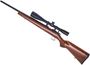 Picture of Used CZ 452-2E American Bolt Action Rifle, 22 WMR, SIghtron fixed 36 Power, 21" Blued Barrel,3 x Magazines, Walnut Stock, Very Good Condition