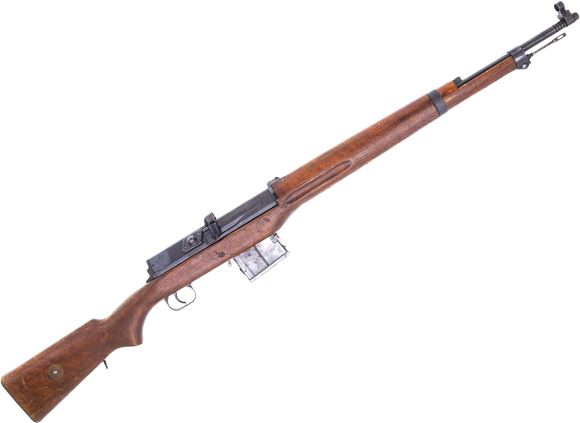 Picture of Used AG-42 Ljungman Semi-Auto Rifle, 6.5x55, 25" Barrel, Full Military Wood Stock, 1943 Manufacture, 1 Magazine, Fair Condition