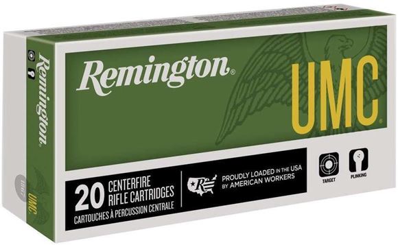 Picture of Remington UMC Rifle Ammo - 450 Bushmaster, 260Gr, FMJ, 20rds Box