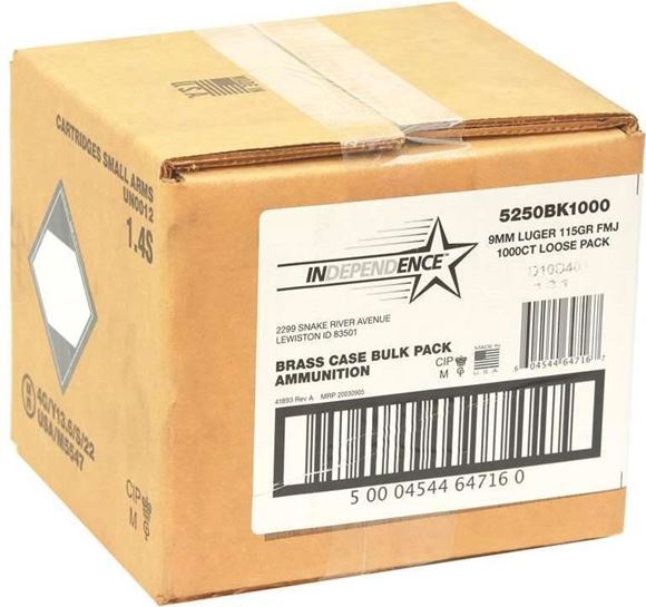 Picture of CCI Independence Bulk Ammo