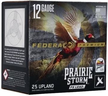Picture of Federal Premium Prairie Storm FS Lead Load Shotgun Ammo - 12Ga, 3", 1-5/8oz, #5, 25rds Box, 1350fps