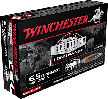 Picture of Winchester S65LR Expedition Big Game Long Range 6.5 Creedmoor 142gr. Accubond LR -20 rounds per box