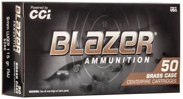 Picture of CCI Blazer Brass Handgun Ammo