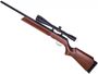 Picture of Used Anschutz 1517 D HB Bolt Action Rifle - 17 HMR, 22", Heavy Barrel, Blued, Walnut Beavertail Stock, Match 64 Action, 2-Stage Trigger, Sghtron 36x42 Scope, 1 Magazine, Very Good Condition