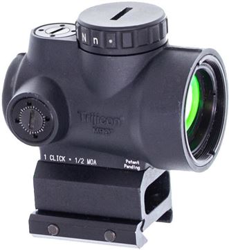 Picture of Used Trijicon Reflex Sights, MRO - 1x25mm, 2.0 MOA Adjustable Red Dot, 1/2 MOA Click Value, Full Co-Witness Picatinny Mount, Very Good Condition