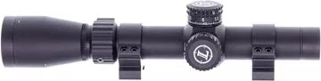 Picture of Used Leupold Mark AR Riflescope - 1.5-4x20mm, Illuminated FireDot-G SPR Reticle, 1" Tube, 223/5.56 Ballistic Turrets, .1 Mil Adjustments, Leupold Low Rings, Very Good Condition