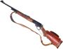Picture of Used Marlin 1895 Lever-Action Rifle, 45-70, 22" Barrel, Walnut Stock, Leather Sling, Leather Cheekpiece, MR serial prefix, Good Condition