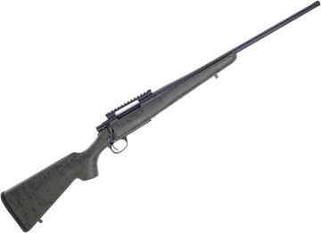 Picture of Howa 1500 Superlite Action Bolt Action Rifle -  308 Win, 20", Blued Threaded 1/2-28 Barrel, Stocky's CF Stock Green With Black Webbing, Limbsaver, 1 Piece Picatinny Rail, 3rds Flush Detachable Mag, 4 lbs 7oz.