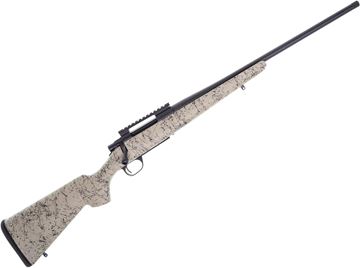 Picture of Howa 1500 Superlite Action Bolt Action Rifle - 308 Win, 20", Blued Threaded 1/2-28 Barrel, Stocky's CF Stock Tan With Black Webbing, Limbsaver, 1 Piece Picatinny Rail, 3rds Flush Detachable Mag, 4 lbs 7oz.