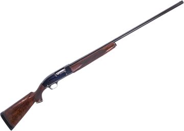 Picture of Used Winchester Model 50 Semi-Auto Shotgun, 12Ga, 2-3/4", 30" Full Choke Barrel, Chekered Wood Stock, Cracked Forend, Fair Condition
