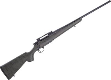 Picture of Howa 1500 Superlite Action Bolt Action Rifle -  7mm-08 Rem, 20", Blued Threaded 1/2-28 Barrel, Stocky's CF Stock Green With Black Webbing, Limbsaver, 1 Piece Picatinny Rail, 3rds Flush Detachable Mag, 4 lbs 7oz.