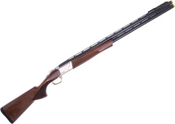 Picture of Used Browning Cynergy Over-Under Shotgun, 12Ga, 3", 28" Vented Barrel, Vented Rib, Walnut Stock, Silver Nitride Receiver, Mid Bead, Invector Plus Extended Choke Set (IC, M, IM), Very Good Condition