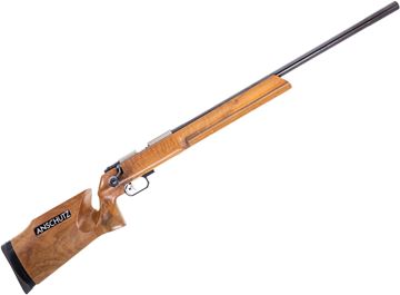 Picture of Used Anschutz 54.30 Single-Shot Rifle, 22LR, 26" Heavy Barrel, Wood Bench Rest Style Stock, 5018 Match Trigger, Good Condition