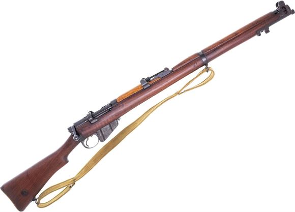 Picture of Used Lee Enfield No1 Mk3* Bolt-Action Rifle, 303 British, 25" Barrel, Full Military Wood Stock, Web Sling, BSA 1918 Production, 1 Magazine, Very Good Condition
