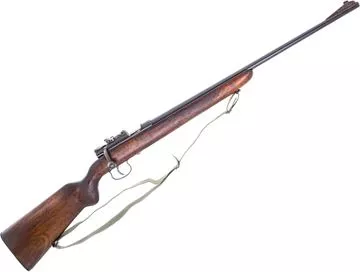 Picture of Used MAS Model 45 Bolt-Action Rifle, 22LR, 24" Barrel, Checkered Wood Stock, Mauser Style Saftey, Web Sling, 1 Magazine, Good Condition