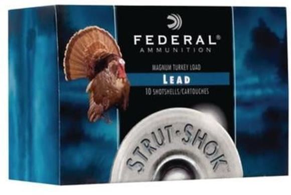 Picture of Federal Strut-Shok Turkey Load Shotgun Ammo - 12Ga, 3-1/2", 2oz, #5, 10rds Box, 1300fps