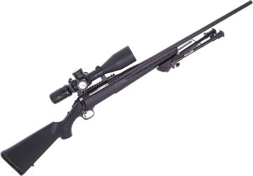 Picture of Used Ruger American Bolt-Action 270 Win, 22" Barrel, With Discoveryopt 5-30x56mm Scope, Synthetic Stock, With Allen Bipod, One Mag, Fair Condition