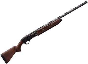 Picture of Winchester SX4 Field Compact Semi Auto Shotgun - 12ga, 3", 24", Vented Rib, Matte Black, Satin Finish Walnut Stock, Invector-Plus Flush(IC,M,F)