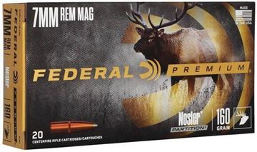 Picture of 7mm Rem Mag, 160Gr, Nosler Partition, 20rds Box