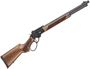 Picture of Smith & Wesson Model 1854 Lever-Action Rifle - 44 Rem Mag, 19.25" 11/16-24 Thread Barrel, Black Receiver, Walnut Wood Stock, Flat Trigger, Picatinny Top Rail, Adjustable XS Ghost Ring Sights With Gold Bead Front Sight, 9+1 rds