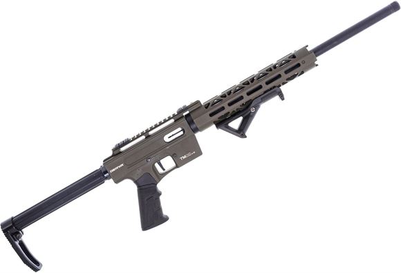 Picture of Used Derya TM-22 Semi-Auto Rifle, 22LR, 18" Barrel, OD Green, Aluminuim Receiver, Short Handguard, Optic Rail, 3 Magazines, Good Condition