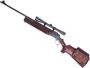 Picture of Used Haenel KK Sport Falling-Block Rifle, 22LR, 28" Octagonal Barrel, Blued, Wood Stock, Weaver K6-E Riflescope, Tourbon Cheekpiece Shell Holder, Fair Condition