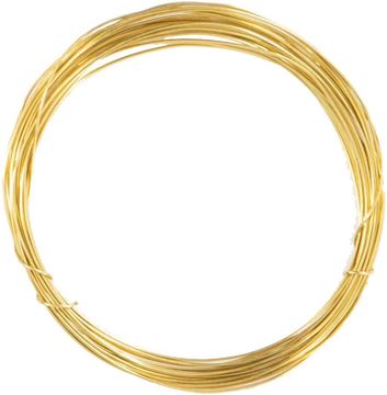 Picture of Allen 9510 Brass Snare Wire, 20 feet, 22 Gauge