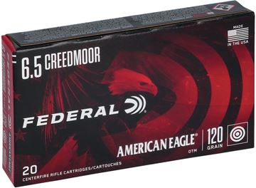 Picture of Federal American Eagle Rifle Ammo - 6.5 Creedmoor, 120gr, OTM, 20rds Box