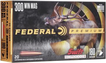 Picture of 300 Win Mag, 180Gr, Swift Scirocco 2, 20rds Box