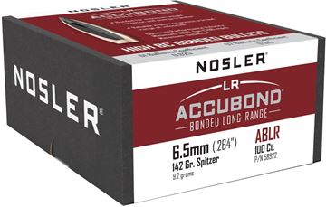 Picture of Nosler Bullets, AccuBond Long Range - 6.5mm, 142gr, Accu Bond, 100ct
