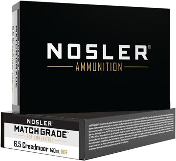 Picture of Nosler Match Grade Bullets - 6.5 Creedmoor, 140gr, RDF (Reduced Drag Factor), 20rds