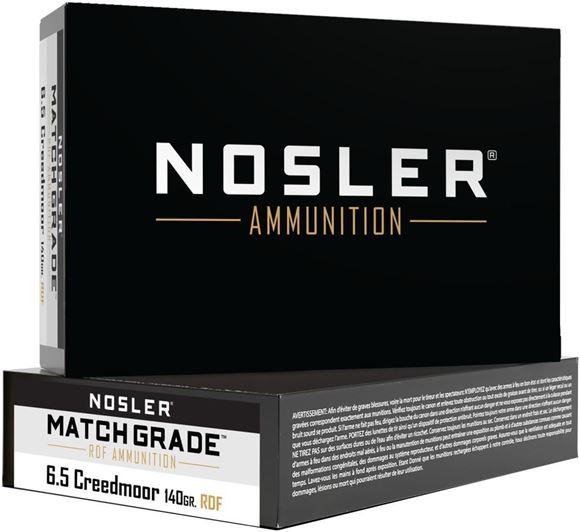 Picture of Nosler Match Grade Bullets - 6.5 Creedmoor, 140gr, RDF (Reduced Drag Factor), 20rds