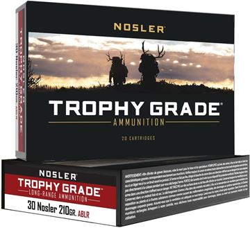 Picture of Nosler Trophy Grade Rifle Ammo - 30 Nosler, 210Gr, AccuBond Long-Range, 20rds Box