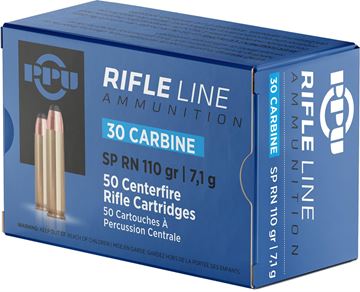 Picture of 30 Carbine, 110gr, SP, 20rds Box
