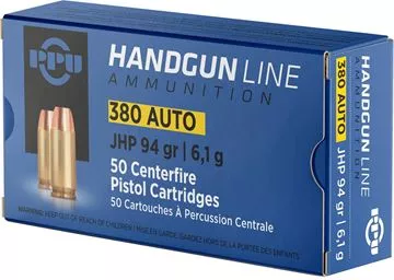 Picture of 380 Auto, 94Gr, FMJ, 50rds Box