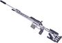 Picture of Used Ultimatum Deuce Bolt-Action Rifle, 22LR, 22" Barrel, Grey Masterpiece Arms Chassis, Reddnobb Tuna Can Barrel Tuner, Scope Rail, 2 Magazines, Very Good Condition