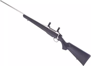 Picture of Used Tikka T3X LH Bolt Action Rifle, Stainless 22.4" Barrel, 6.5 Creedmoor, Synthetic Stock, Left Hand, 30mm Talley Rings, 1 Mag, Very Good Condition