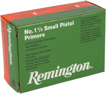 Picture of Remington X22600 Centerfire Primers 1-1/2 Sm Pistol Primers