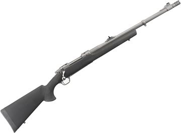 Picture of Ruger 57102 Hawkeye Alaskan Bolt Action Rifle, 300 Win Mag, 20" Bbl Stainless Steel, Hogue Stock, Muzzle Break 3+1 Rnd