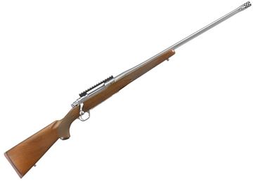 Picture of Ruger 57144 Hawkeye Hunter Bolt Rifle, 7MM PRC, Walnut Stock, 24" S/S BBL, 20 MOA Rail, 3+1 rd, Muzzlebrake