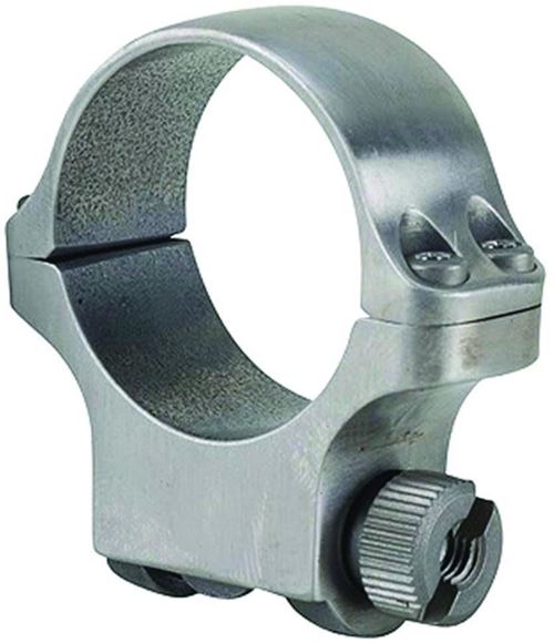 Picture of Ruger 90285 Scope Ring, 30mm and 42mm, Medium, Stainless Steel