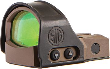 Picture of Sig Sauer SOR1P103 Romeo1Pro, 6 Moa 1.0 Moa Adjust, Steel Shroud, Fde