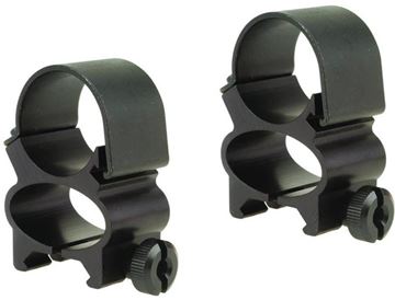 Picture of Weaver 49523 See-Thru Detachable Scope Rings, 1", Matte