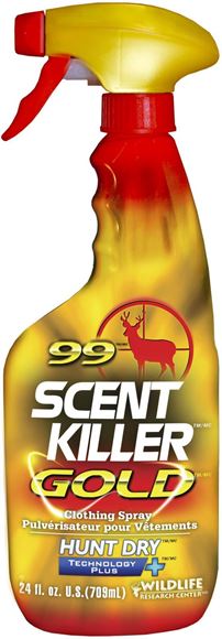 Picture of Wildlife Research 31255 Scent Killer Gold BI-LINGUAL, 24 FL OZ